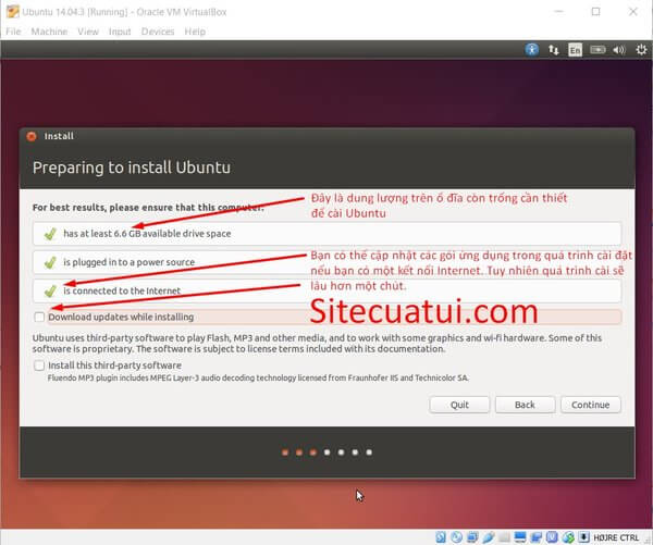 Preparing to Install Ubuntu