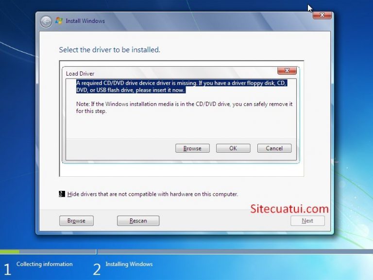 windows 7 device drivers missing